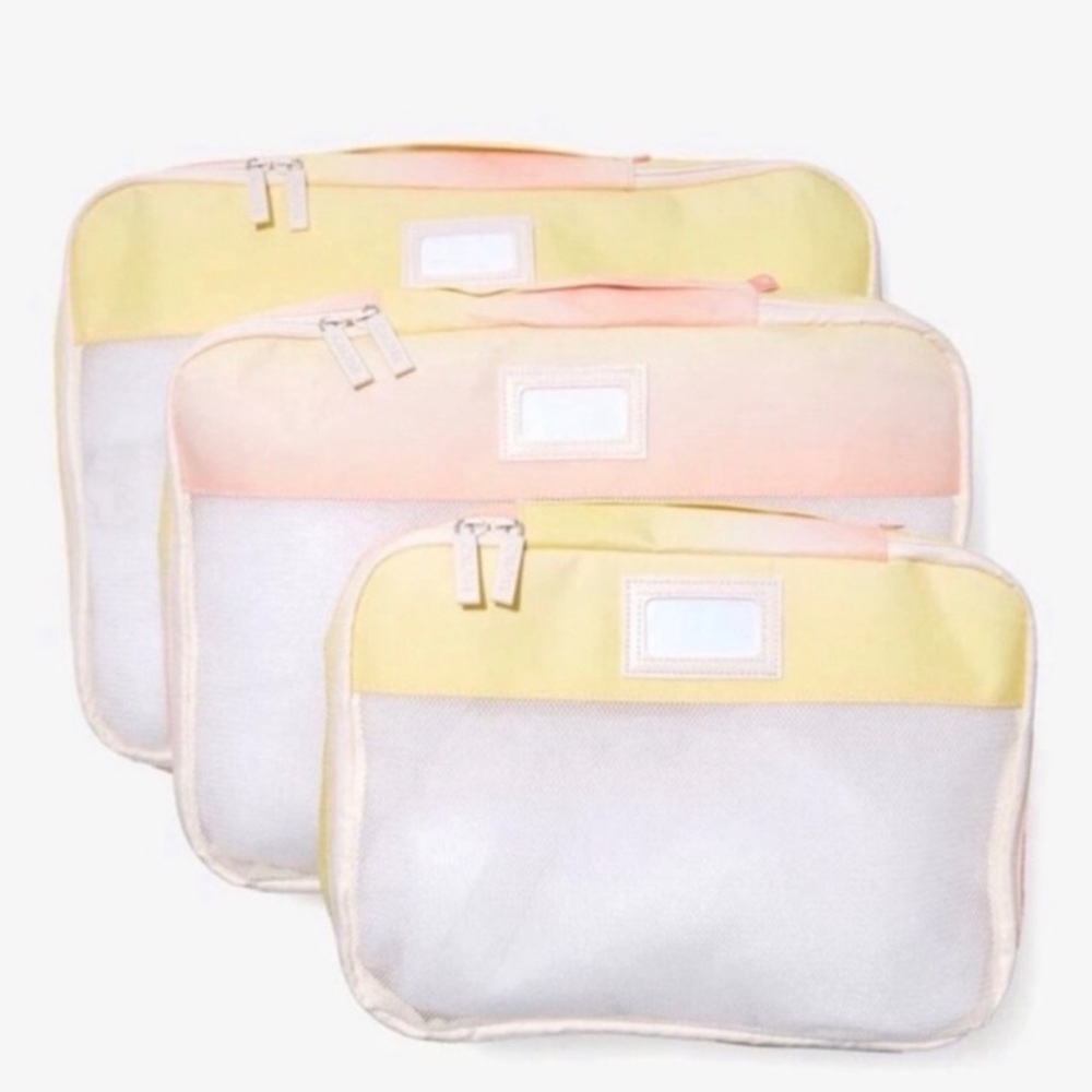 CALPAK Set of 3 Packing Cubes in Sorbet